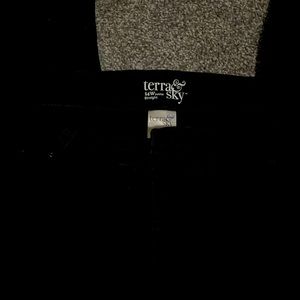 Terra sky black jeans